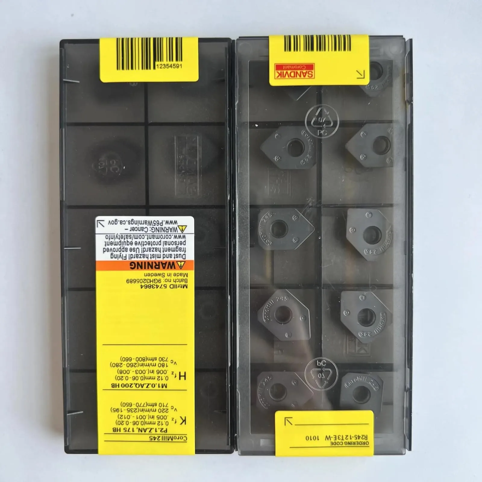 

R245-12T3E-W 1010/токарный станок с ЧПУ, твердосплавное полотно, 10 шт.