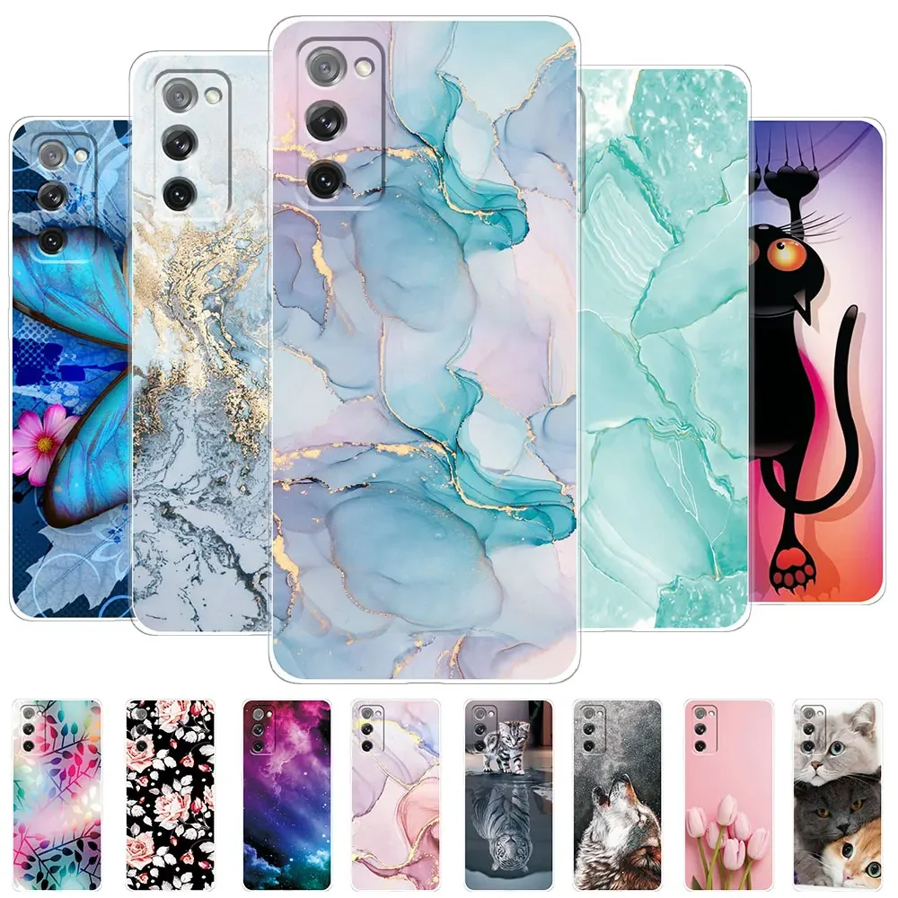 Case For Samsung Galaxy S20 FE Cover Clear Soft Silicone Phone Back Fundas For Samsung S20 Plus GalaxyS20 Ultra Cases S20FE S 20