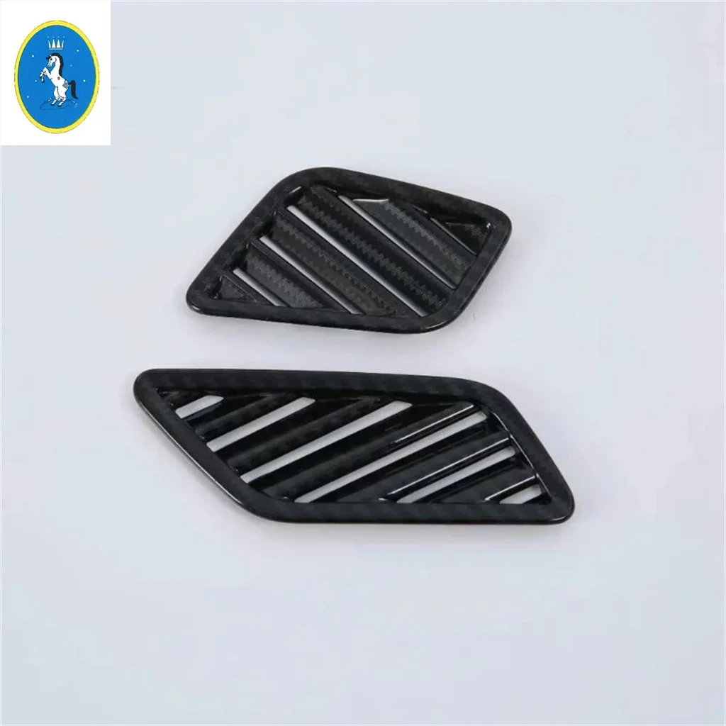 

ABS Auto Dashboard Front AC Air Conditioning Outlet Vents Frame Decor Sequins Cover Trim Accessories Fit For Audi Q5 2018 - 2023