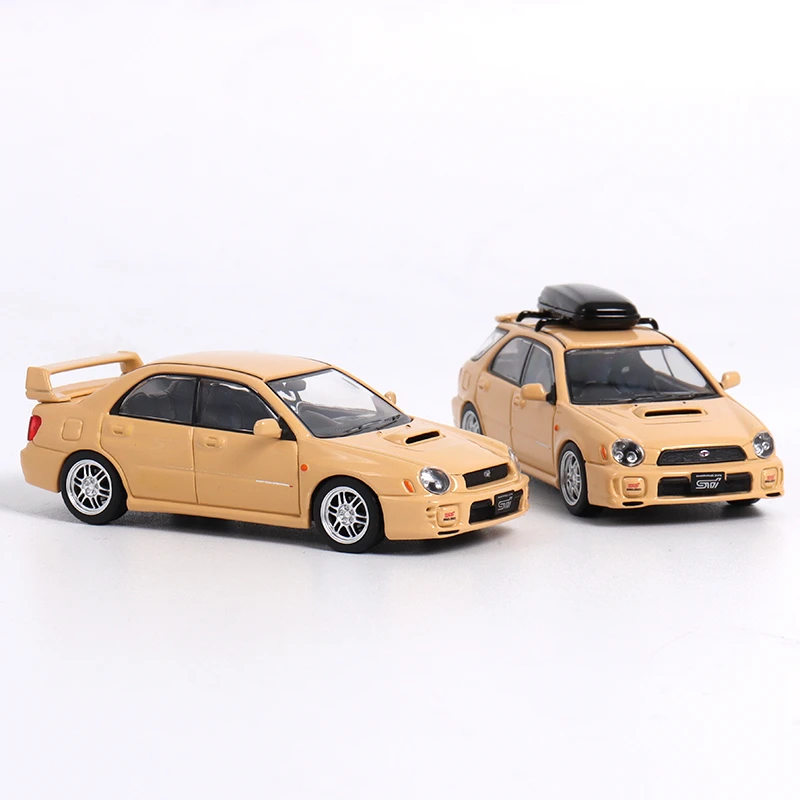 Furuya 1:64 Impreza WRX STi Sedan/Wagon Mk2 GD/GG 2024 HEC edition Diecast Model Car