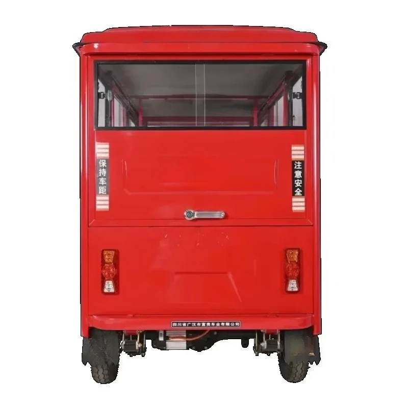 Full Cover Enclosed Adult with Cheap Price Tuktuk Taxi Big Power Passenger tricycle 3 Wheel Electric Tricycle for Wholesale