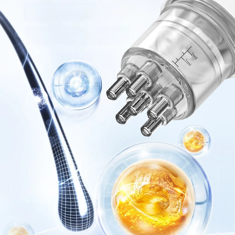 

Портативный аппликатор-расческа для кожи головы, мини-массажер для нанесения жидкости, массажер для нанесения эфирных масел, средство от выпадения волос, инструмент для ухода за кожей головы, 1 шт.