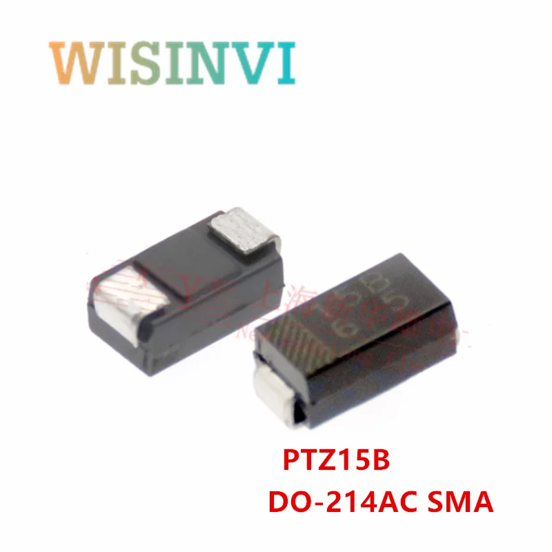 50PCS PTZ18B 1W 18V PTZ20B 20V PTZ22B 22V PTZ24B 24V PTZ27B 27V PTZ30B 30V PTZ33B 33 PTZ36B 36V PTZ15 PTZ14B PTZ16B DO-214AC SMA