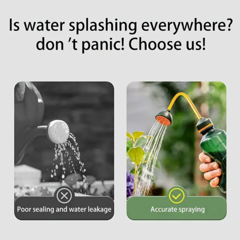 1Pc For Indoor Seedlings Plant Plastic Watering Can Small Watering Can Bottle Watering Spout Bonsai Watering Can For House
