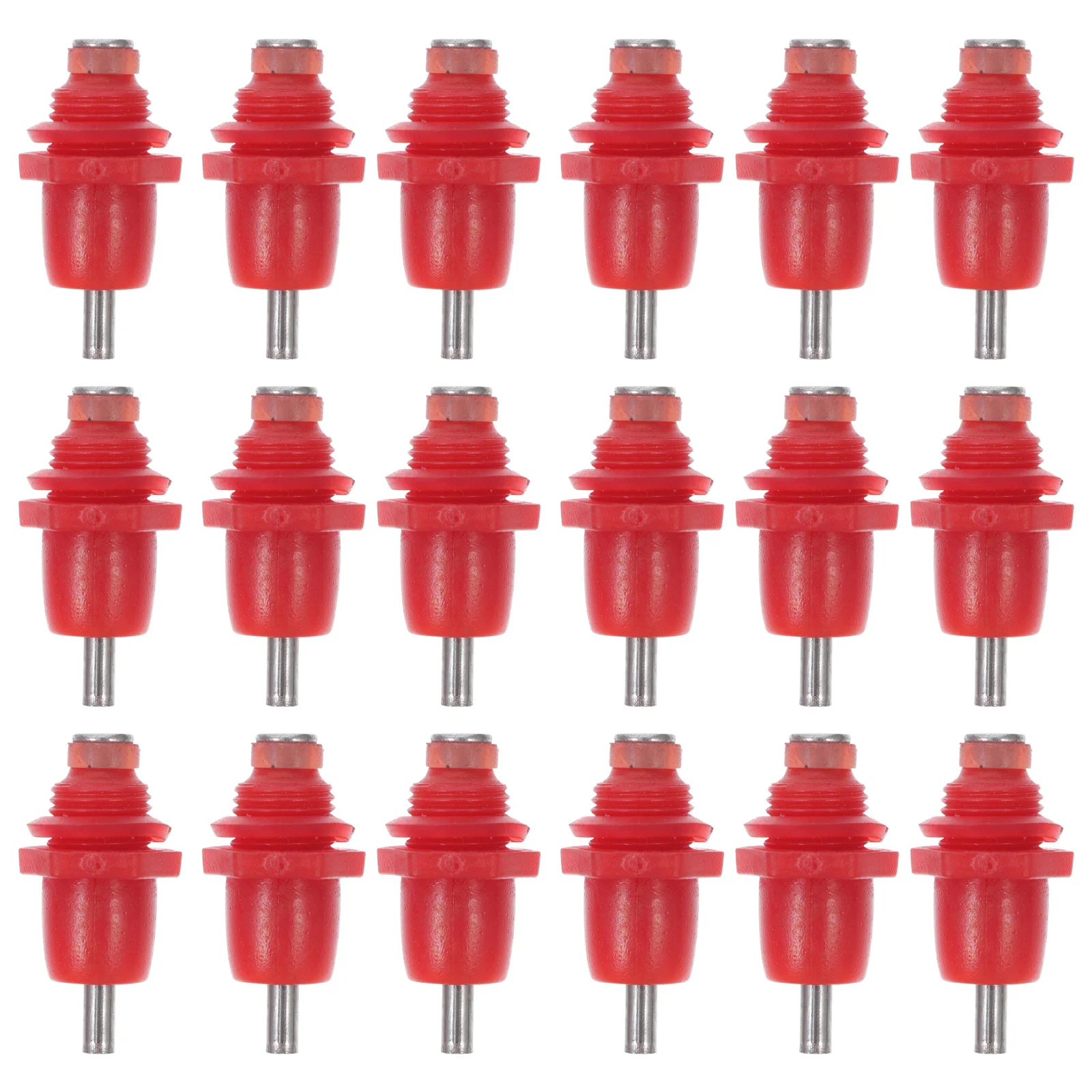 

20Pcs Chicken Waterer Nipples Automatic Heated Poultry Drinking Equipment Versatile Installation Methods Poultry Waterer