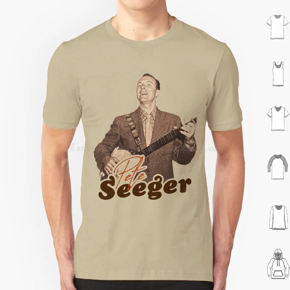 Pete Seeger) (Camiseta retro con icono folclórico para hombres, mujeres y niños, 6xl, Pete Seeger Country Folk Retro)