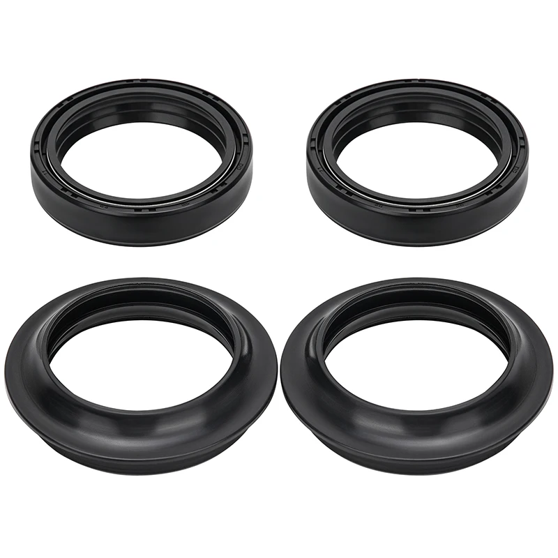 43*55*11 Motorcycle Front Fork Damper Oil & Dust Seal For Suzuki GSX1300R RM250 465 500 Kawasaki KX125 KDX200 KDX220R 250R 300R