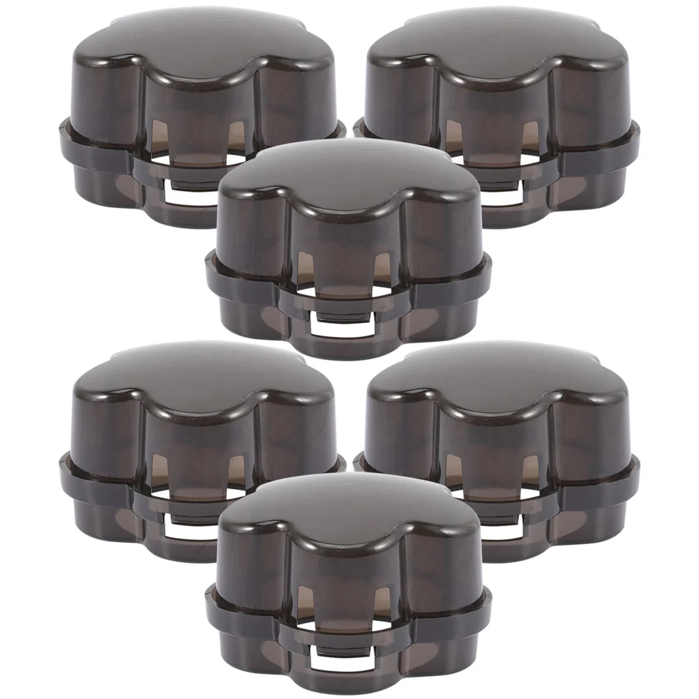6 Pcs Switch Cover Protector Stove Door Knob Gas Covers for Child Safety Oven Kids Protective