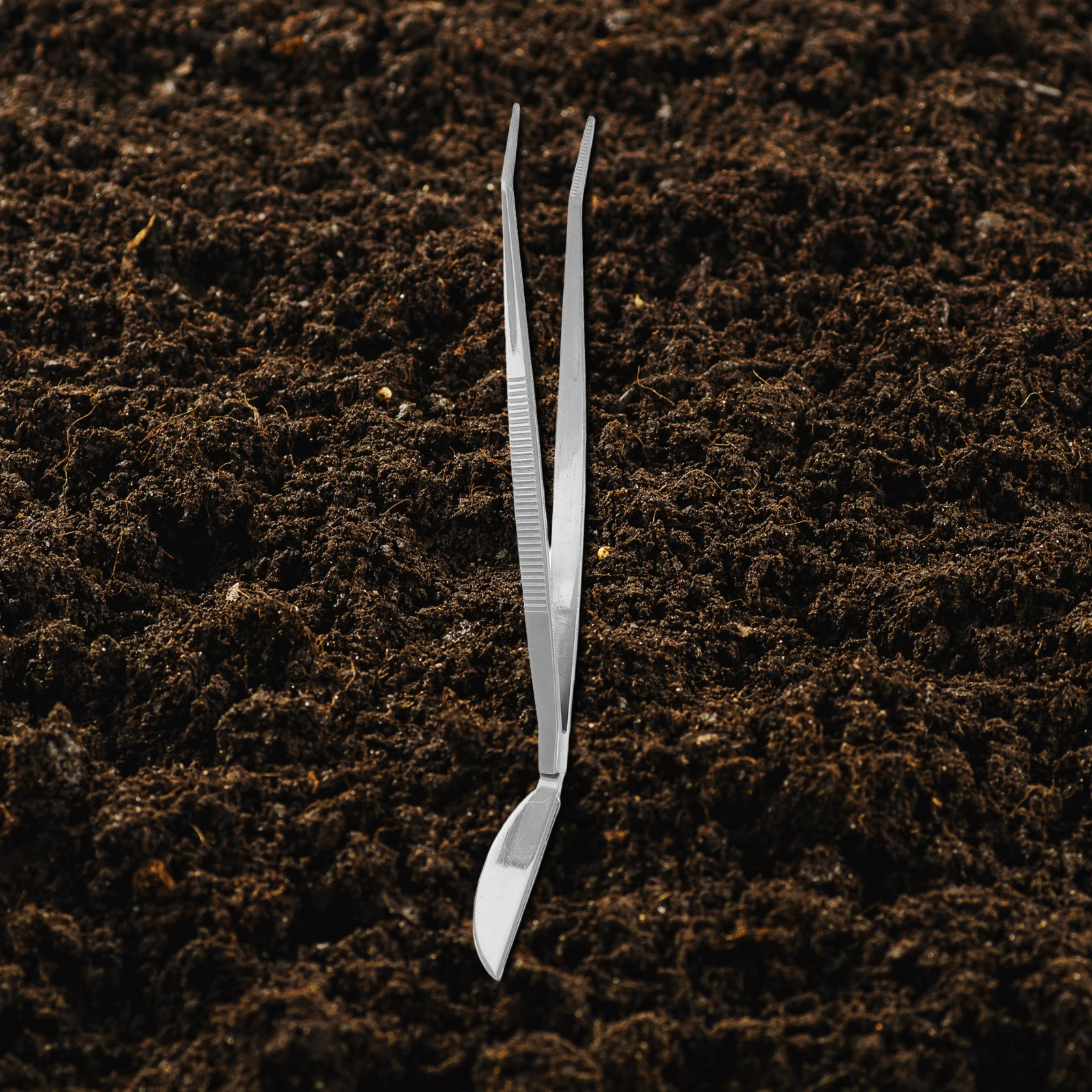 

Bonsai Tweezers Stainless Steel Small Garden Rake Soil Loosening Tool Bonsai Grooming Precision Plant Tools Yard Leveling Rake