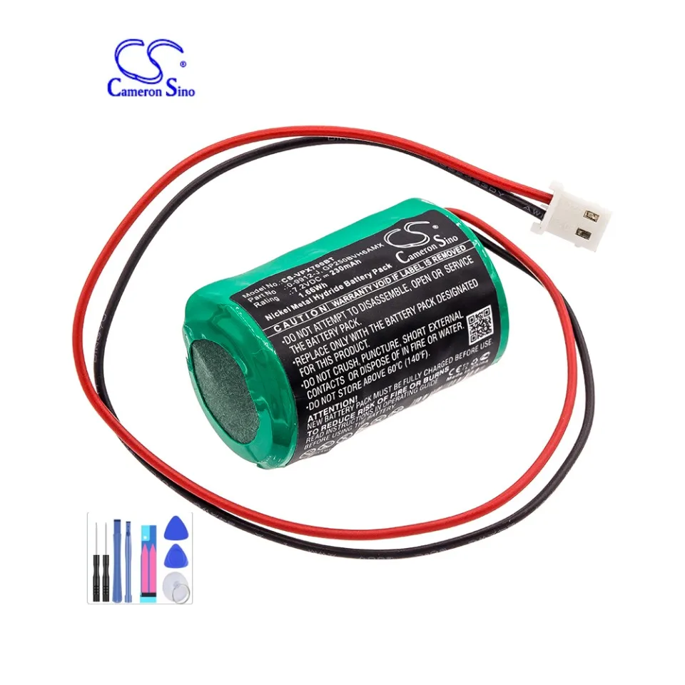 

Аккумулятор системы сигнализации для Visonic: PowerMax MCS-700, Powermax Bell Box, MCS-710, MCS-720, MCS-730, 0-9912-J, GP250BVH6AMX, PCL00216,230 мАч