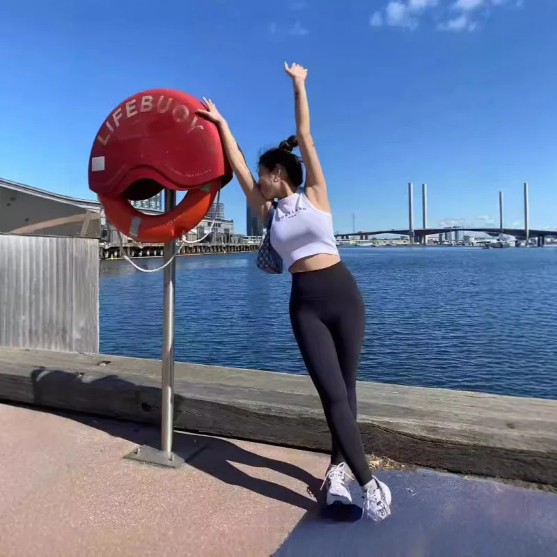 Women Winter Fleece Lined Yoga Pants High Waist Slim Fit Warm Stretch Leggings Soft Naked Feel Workout Fitness Trousers