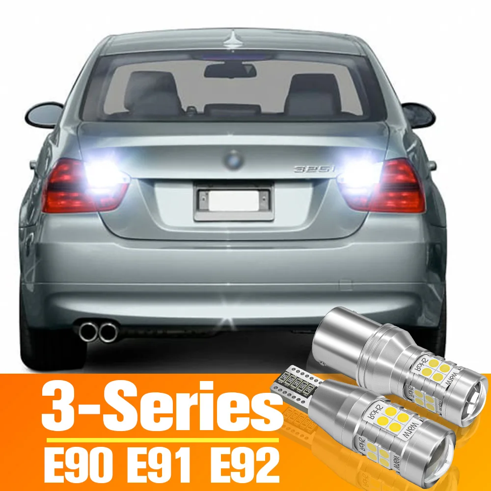 

2pcs LED Reverse Light Backup Bulb Accessories For BMW 3 Series E90 E91 E92 2004 2005 2006 2007 2008 2009 2010 2011 2012 2013