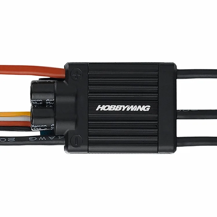 Hobbywing Platinum Pro V4 Brushless ESC 60A ตัวควบคุมความเร็วแบบอิเล็กทรอนิกส์สำหรับแบตเตอรี่ลิโพ 3-6S พร้อม BEC สำหรับโดรน RC เครื่องบิน FPV