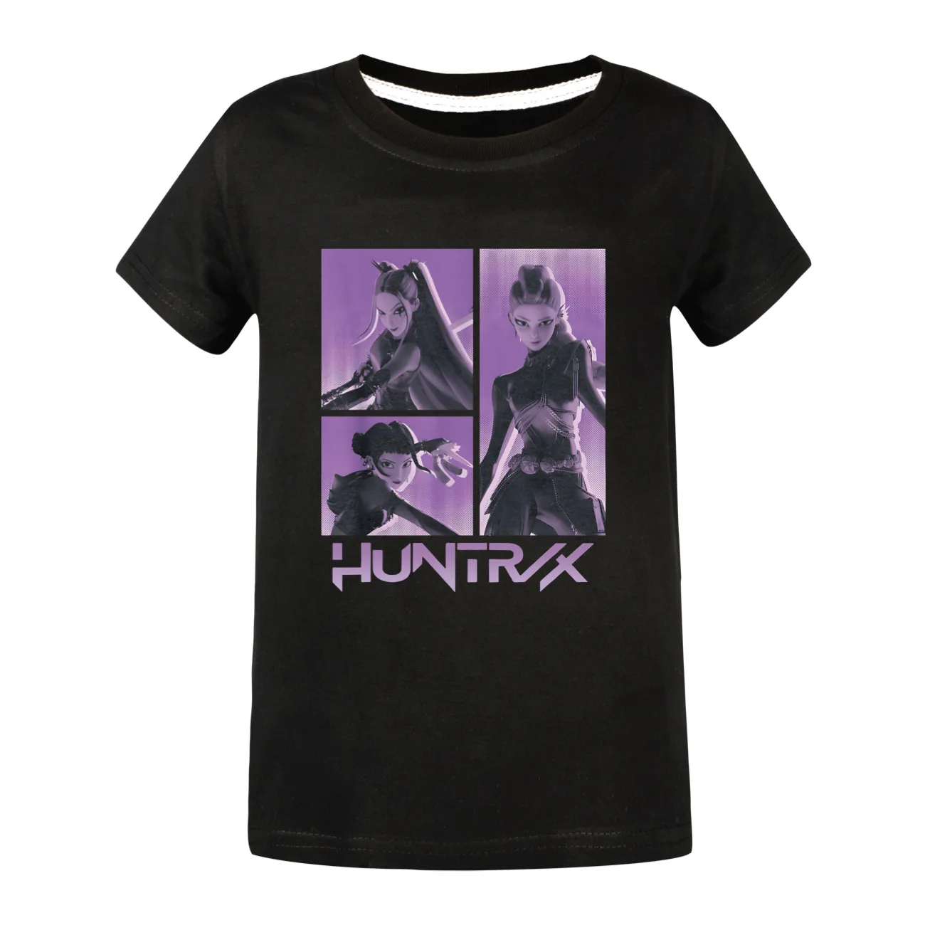 

Футболка K-pop Demon Hunter, детская футболка Rumi Mira Zpey с рисунком фильма, летняя футболка для мальчиков и девочек, модные футболки с короткими рукавами