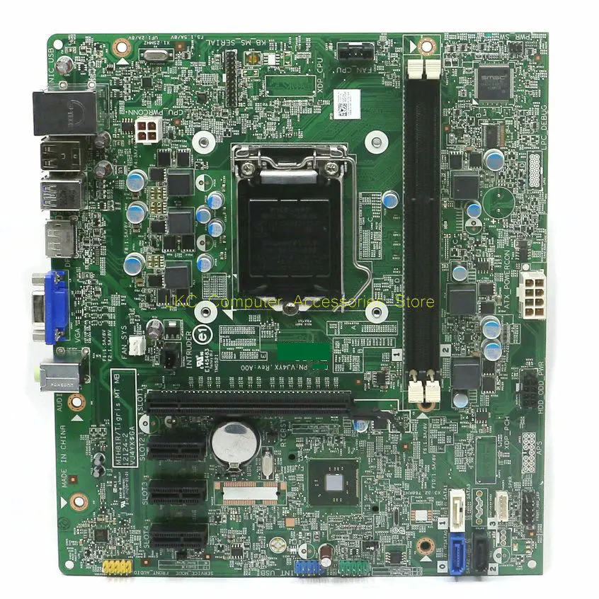 Original For Dell Optiplex 3020 MT 3020 MT Motherboard MIH81R 12124-2 040DDP 40DDP CN-040DDP LGA1150 DDR3 Mainboard 100% Tested