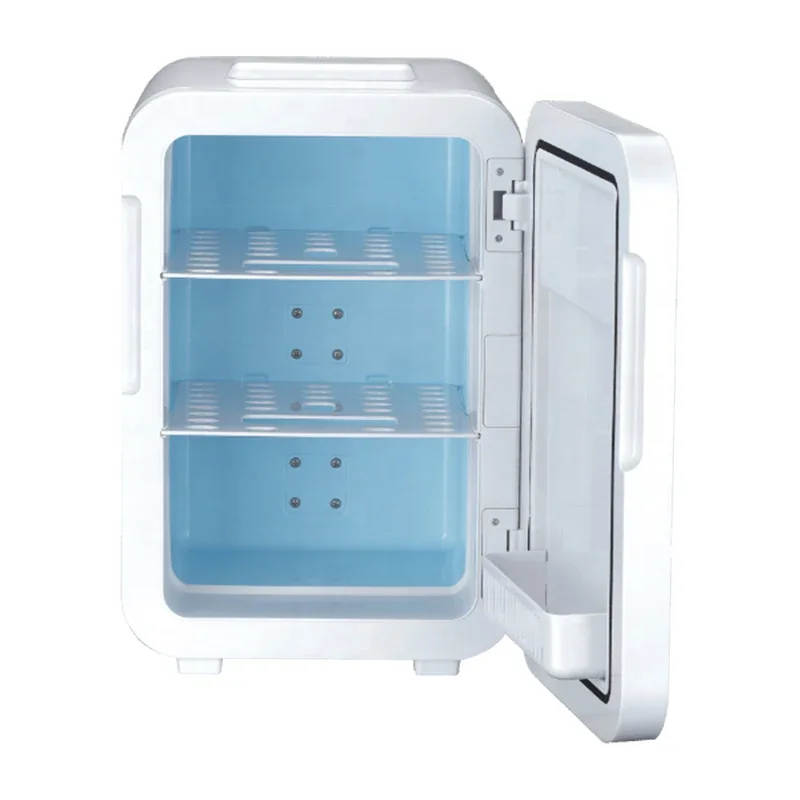 Large Capacity 18 Liters Mini Fridge Portable Temperature Display Mini Bar Travel AC DC Mini Beauty