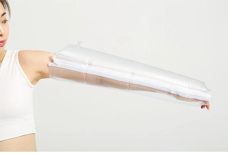 Inflatable splint for limb fixation of fractures, multifunctional emergency skeleton