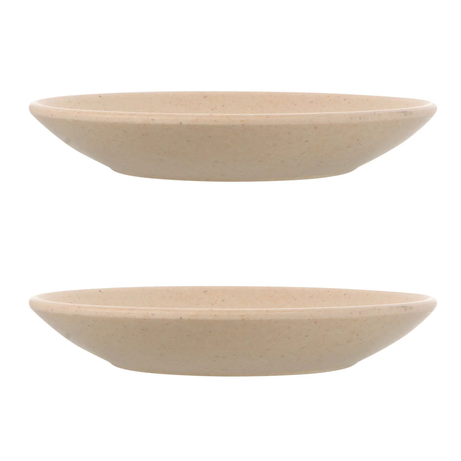 

2Pcs Wooden Plate Pretend Role Play Cooking Kitchen Educational Interactive Plaything Wooden Plate Model Toy