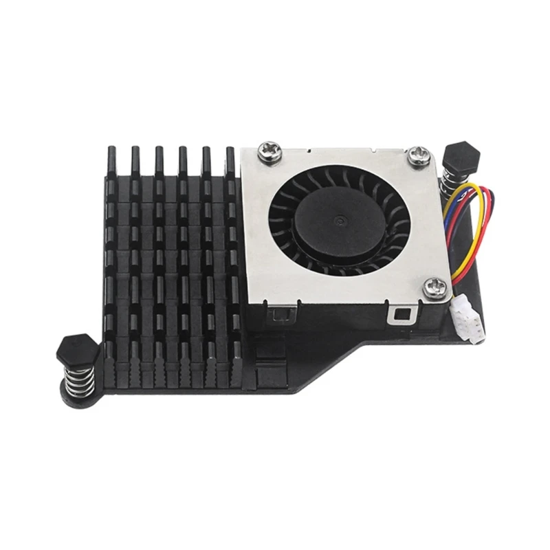 Aluminium-Aktivkühler, Lamellen-Kühlkörper, geschwindigkeitsverstellbar, PWN-Lüfter, Kühlkörper, Kühler für RPi