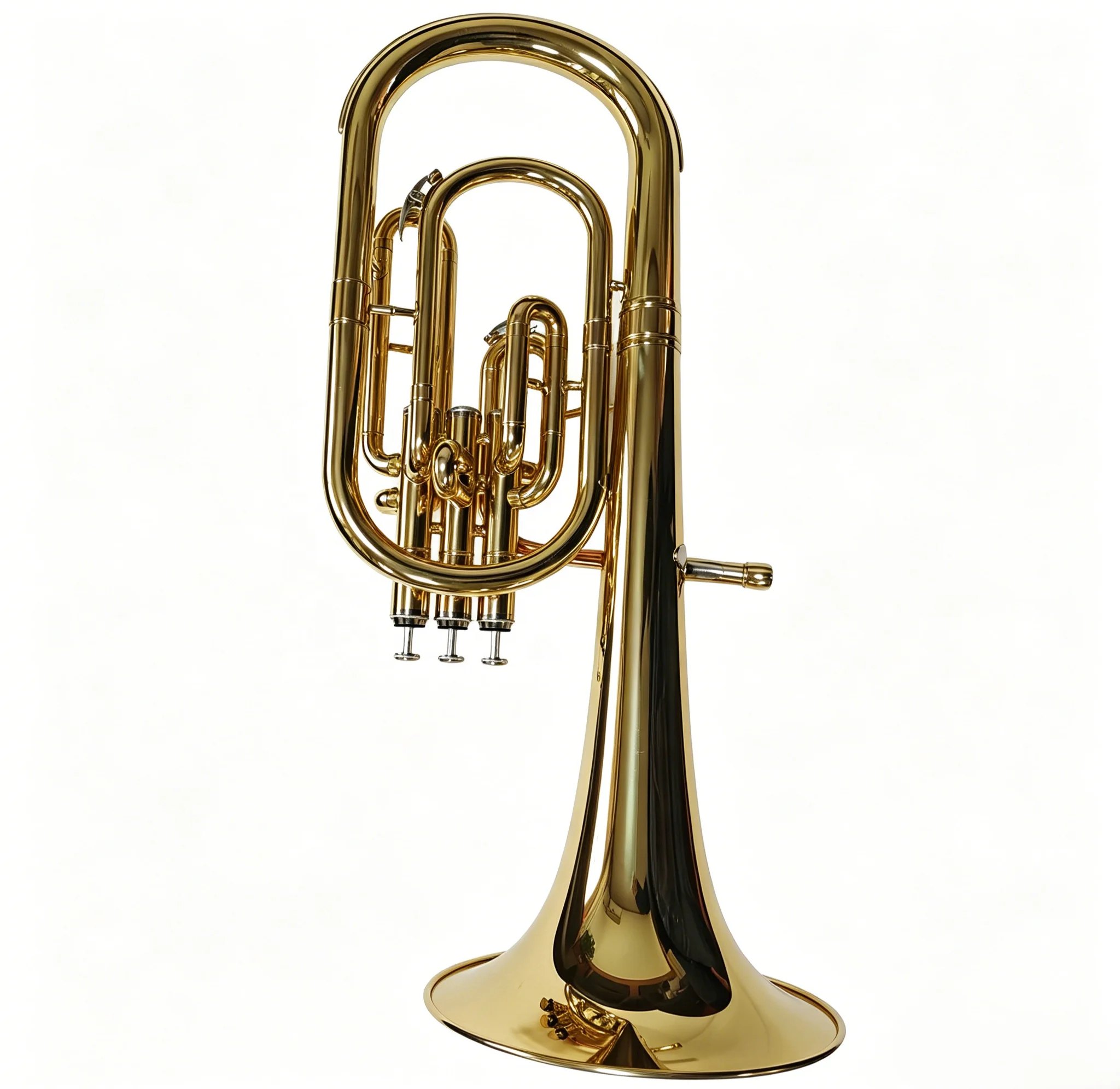 Popular Grade Tone Bb Gold Lacquer Alto Horn