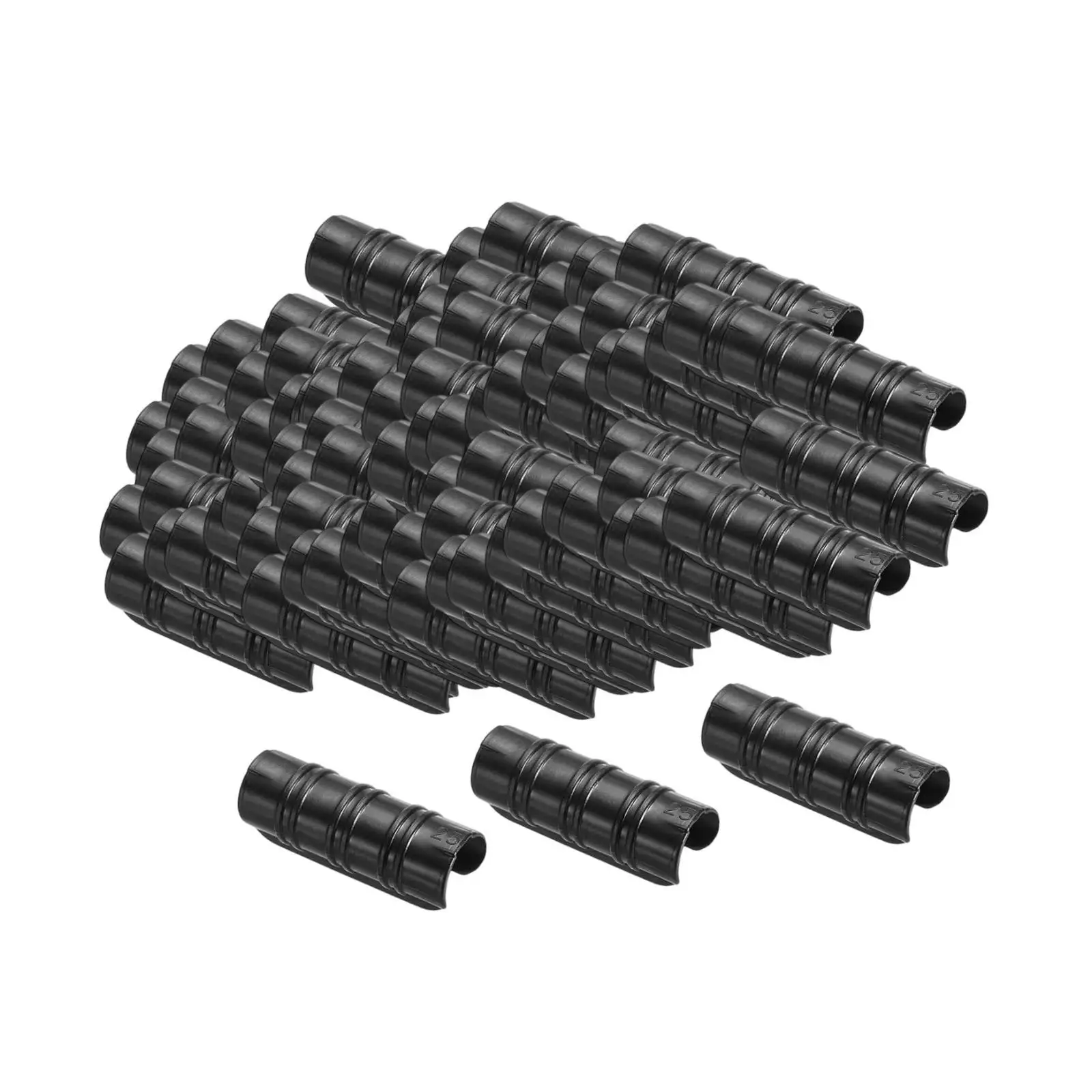 100 Pieces Greenhouse Frame Pipe Tubes Connector Easy to Install Reusable Film