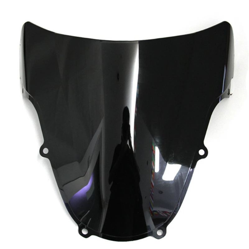 Motorcycle Windshield Double Bubble WindScreen Visor Fairing Deflector For Suzuki GSXR GSX-R 1000 600 750 K1 K2 2000 2001-2003