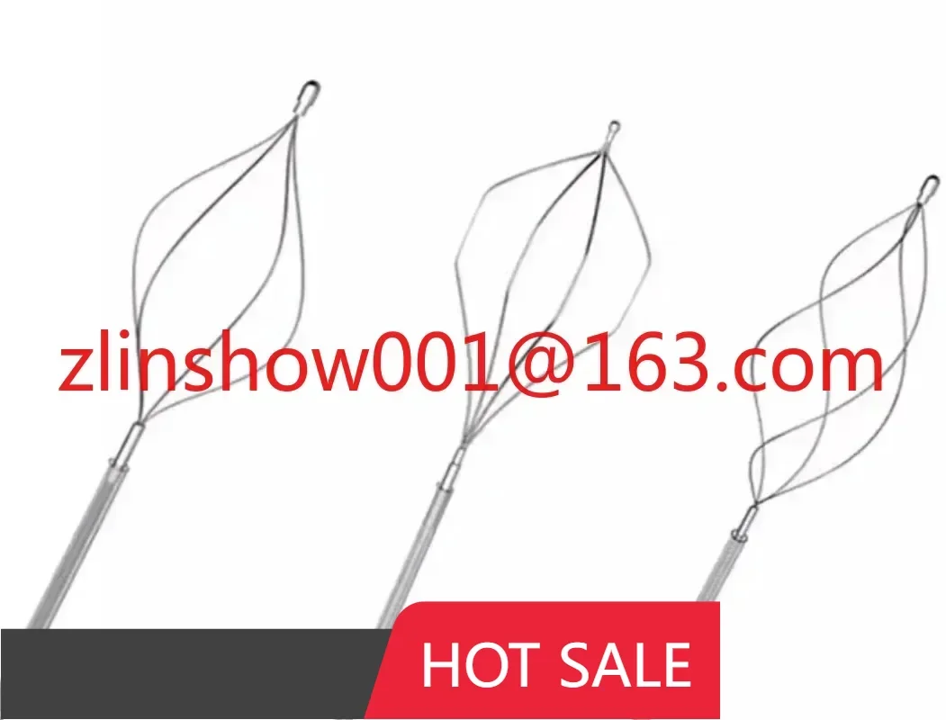 Cestino per estrazione pietra riutilizzabile endoscopico monouso a prezzo di fabbrica/cestino girevole per il recupero della pietra per la rimozione della pietra