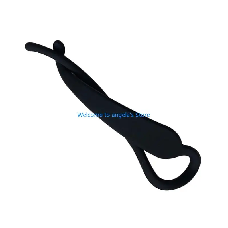 X4YC ที่จับผมแบบเรียบง่ายอินเทรนด์สำหรับผมหางม้า Bun Twist พลาสติก Matte FINISH การออกแบบ Unisex