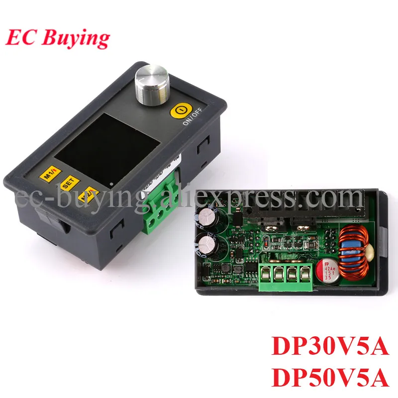 DP 30V 50V 5A Constant Voltage Current Step-down Adjustable Power Supply Module Color LCD DPS3003 DP30V5A DP50V5A Buck Converter