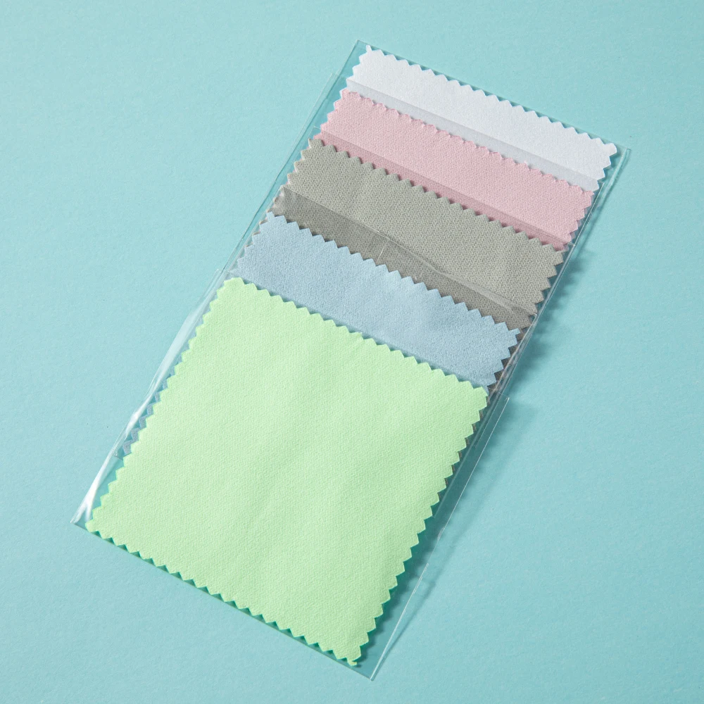 10/50pcs Soft Jewelry Cleaning Cloth Individually Wrapped For Silver Gold Platinum Glasses Watch Coins Cleaner Tools Equipment