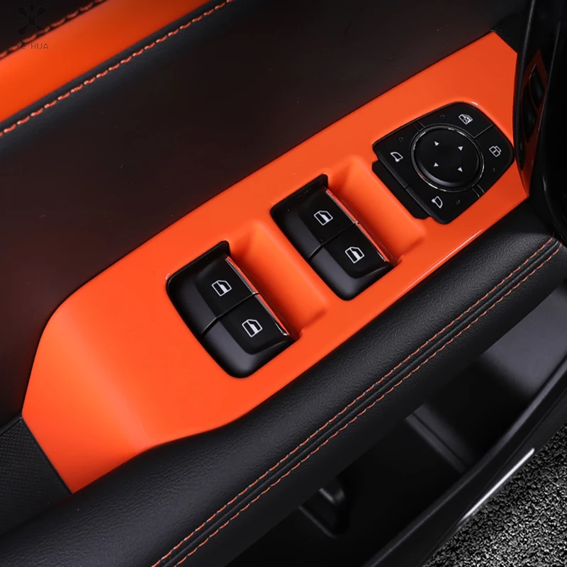 Gwm Haval Big Dargo 2022 2023 Oranje Abs Airco Uitlaat Deksel Trim Auto-Accessoires Auto Glazen Lift Paneel Verandering Sticke