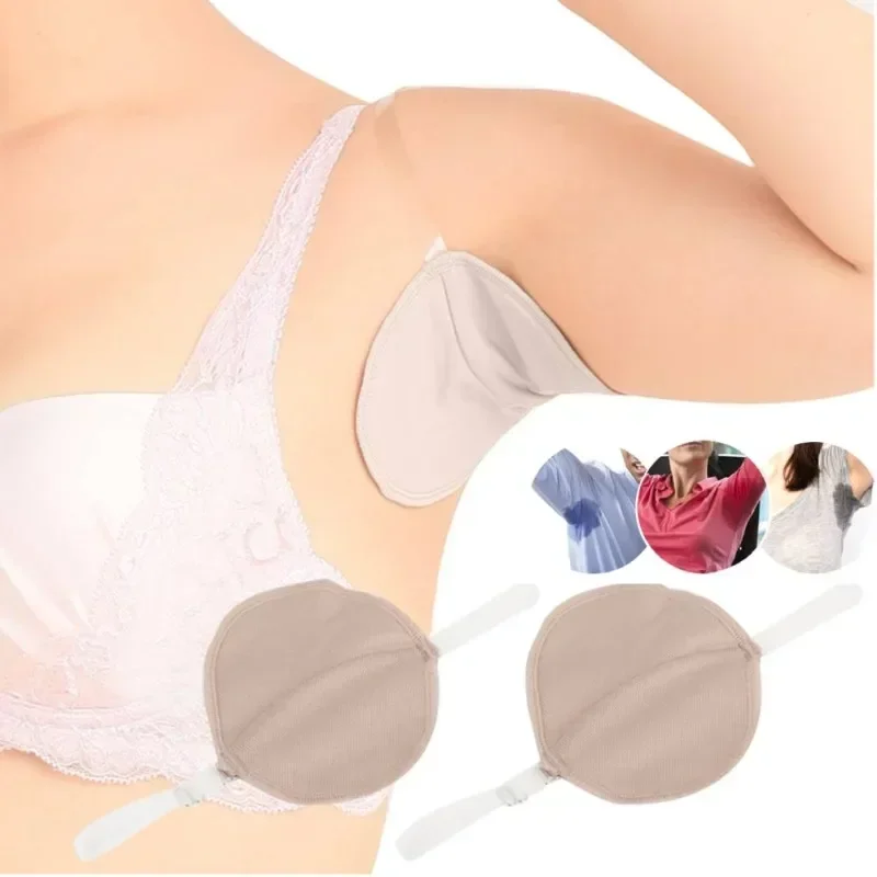 1pair Washable Underarm Sweat Pads Quick Drying Armpit Absorbing Pad Guards Dress Sweat Perspiration Mat Absorbent Deodorant Pad