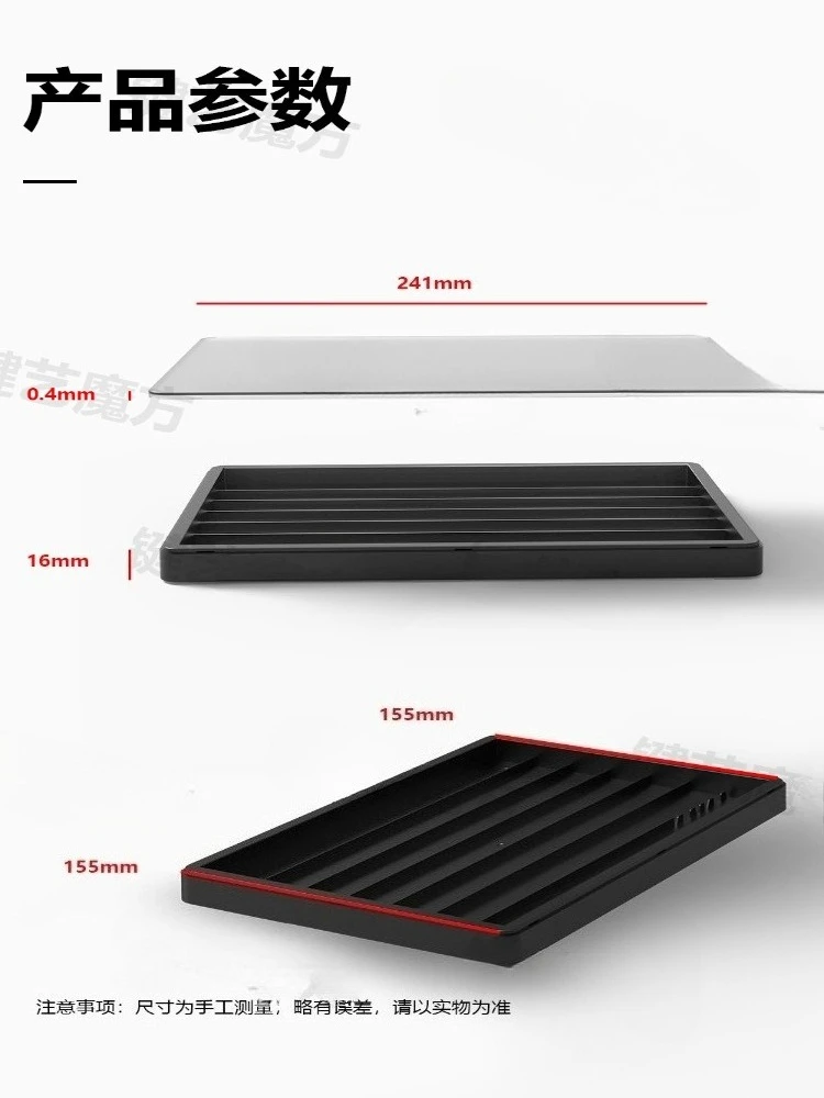 Keycap Storage Box Dust-proof Portable desktop storage Box ABS Material Free Superposition Classification Storage Box PC Gift