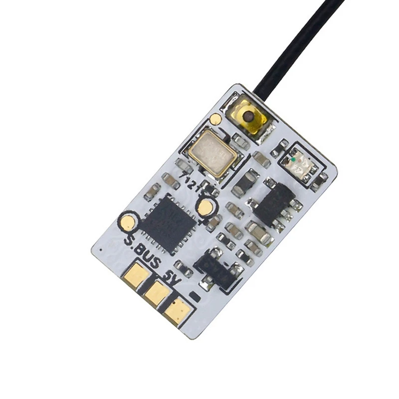 ABAC-X-BOSS RX2A PRO 2.4G Mini Receiver For AFHDS 2A Flysky FS-I6 FS-I6S FS-TM8 RC Radio Transmitter/SBUS Output Mini Volume