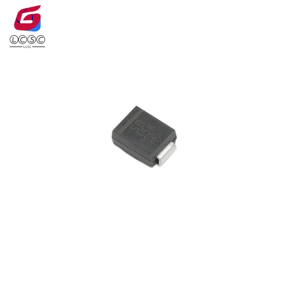 10-100Pcs/Lot S2B-E3/52T Diode Switching 100V 1.5A 2-Pin DO-214AA(SMB) Glass Passivated Rectifier Marking code SB
