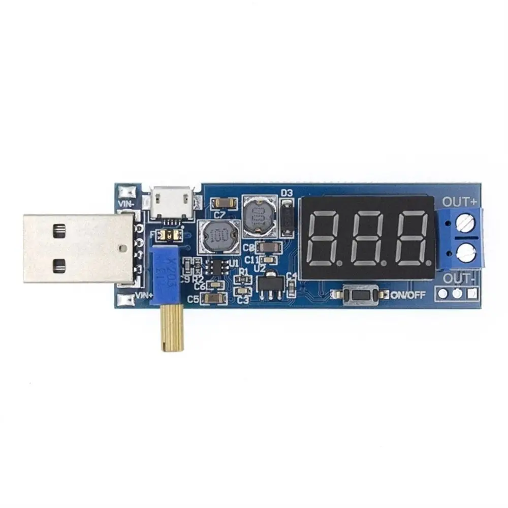 Buck Converter Buck-Boost Power LED Voltmeter Power Module Voltage Stabilizing Module Power Supply Modul Voltage Regulator