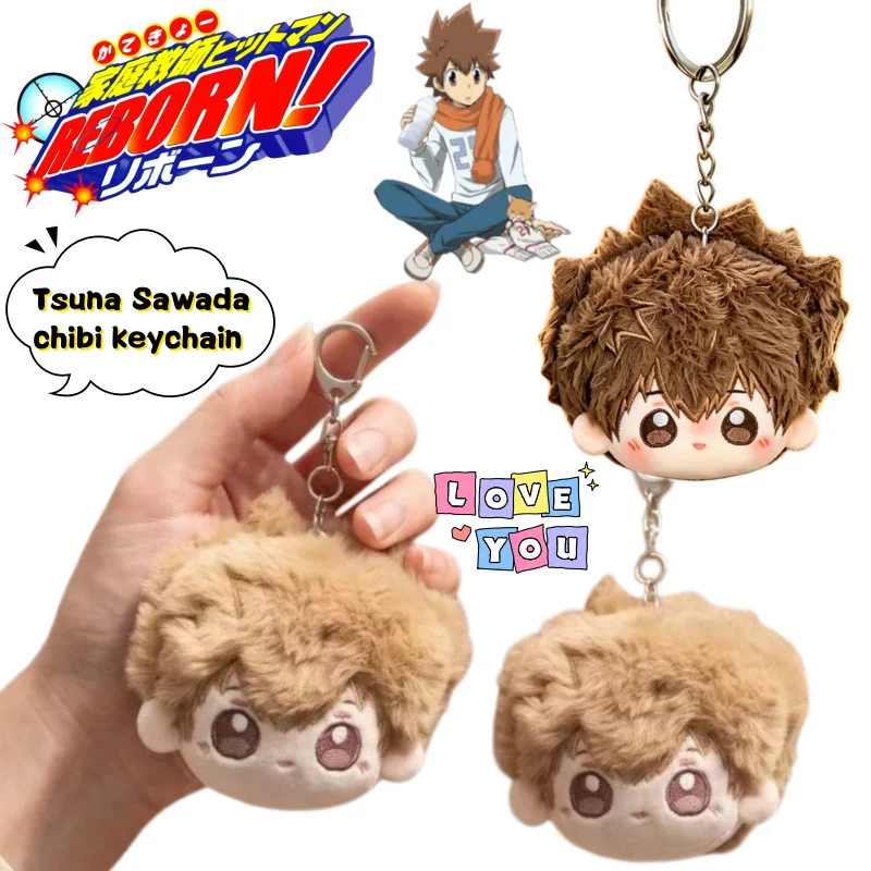 Car Accessories Japan - HITMAN REBORN! Tsuna Sawada chibi keychain