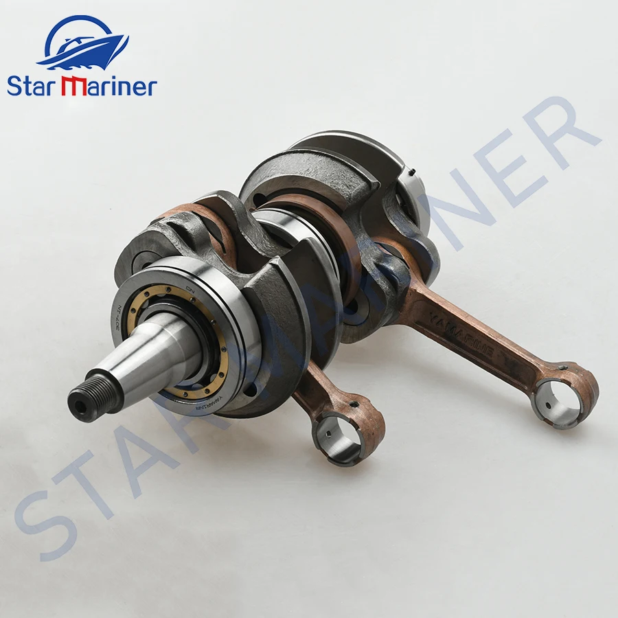 12200-92L30เพลาข้อเหวี่ยงชุดประกอบสำหรับ Suzuki เครื่องยนต์เรือ2T DT40 12200-92L30-000ชิ้นส่วนเครื่องยนต์ของเรือ