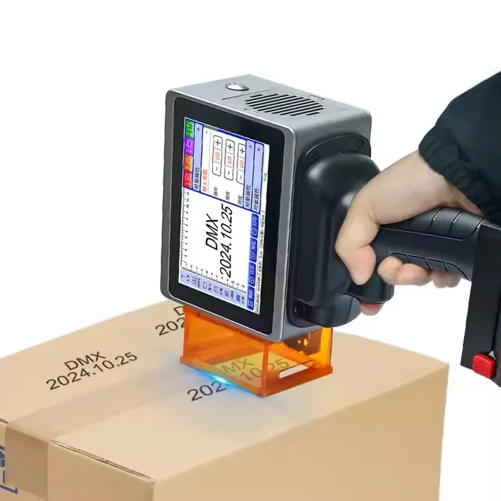 

Wood Plastic Paper PVC Small Laser Marker Handheld Portable Laser Marking Machine Expiration Date Logo Mini Laser Printer