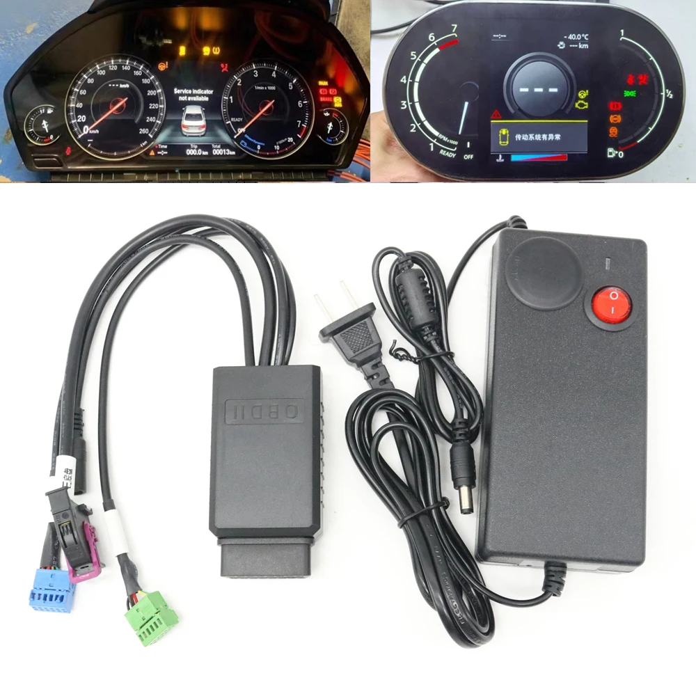 Cluster Test Cable Dashboard Repair Platform Programming Diagnostic Power Adapter For BMW F G E Chassis 1 2 3 4 5 6 7 X Series