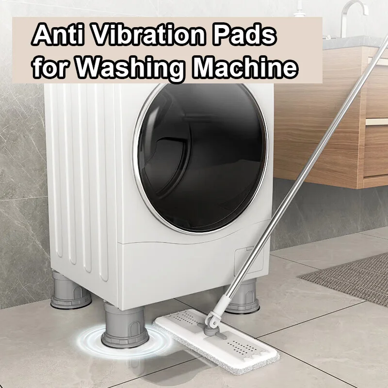 

Универсальные антивибрационные подставки для стиральных машин: противоскользящие опоры, стабилизаторы вибрации