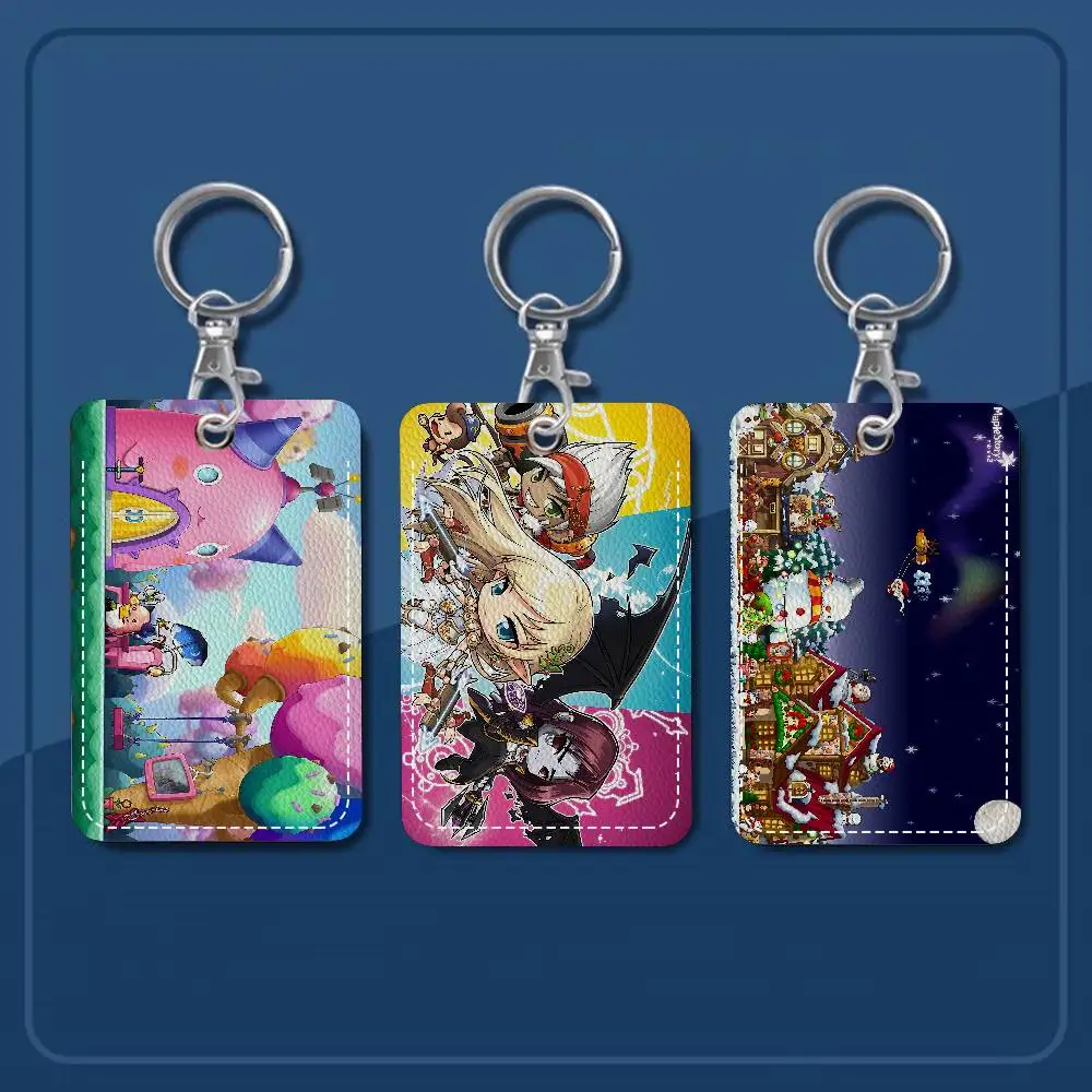 

Брелок-держатель для карт Game Maplestory: защитный чехол для кредитных, ID и банковских карт, модный брелок-подвеска