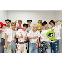 Team Concert Blaze the Way Graffiti Print Short Sleeve T-Shirt Pure Cotton Support round Neck Clothing Youth Summer Fashion 5