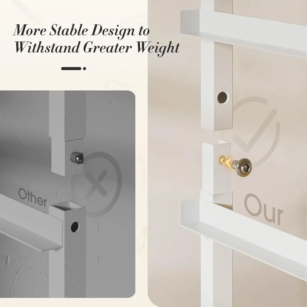 منظم عربة المكياج الدوارة مع أدراج للحمام والعناية بالبشرة والشعر والأظافر ومستلزمات الحرف اليدوية، وحدة تخزين متعددة الاستخدامات للمنزل، D #6