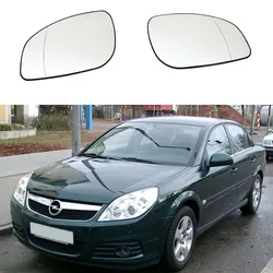 Heated Convex Side Mirror Glass for Opel Vectra C Signum 2002-2008 rearview auto part 2003 2004 2005 2006 2007