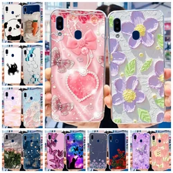 For Samsung Galaxy A20 Case Galaxy A20S Silicone Cover Fashion Flower Phone Cases For Samsung A20s A 20 20s A207 A20e Soft Funda