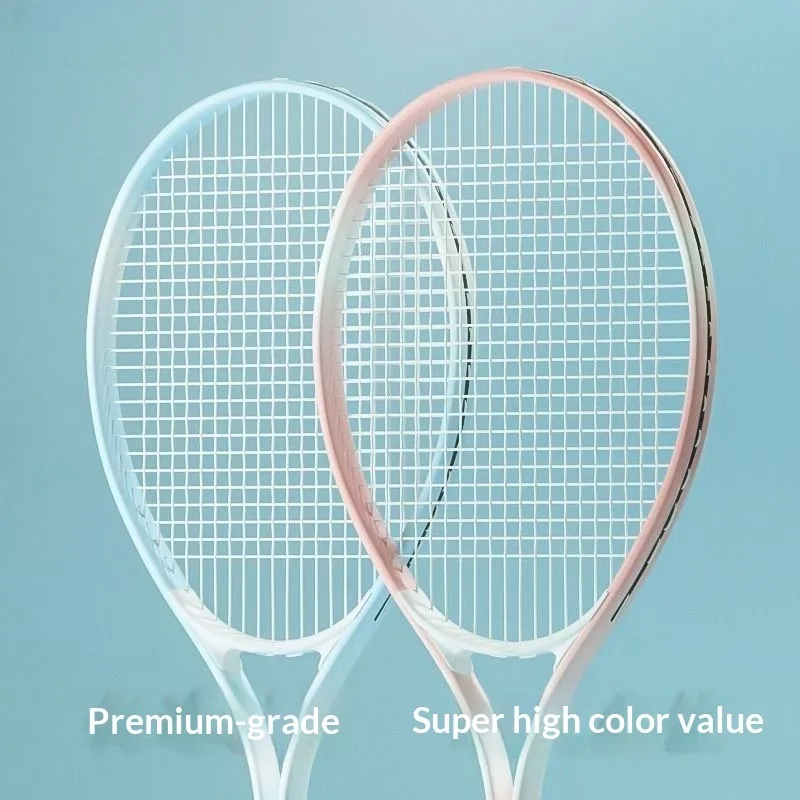 

Tennis Training Racket Solo Rebound Elastic Cord Practice Kit Beginner Kids Adult Portable Tennis Racquet Tennis Racket Bolsa