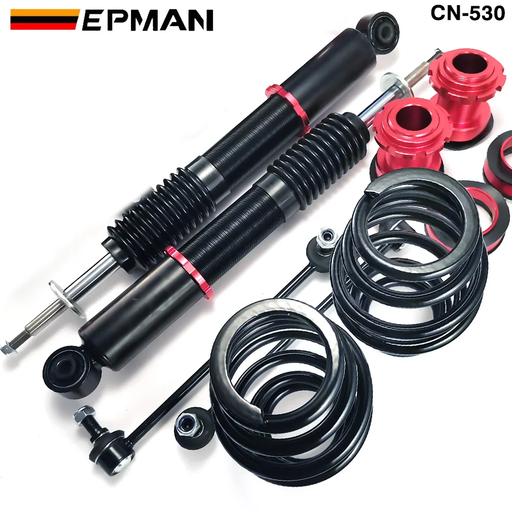 EPMAN Coilover Suspension Lowering Kit Shock Absorber For Volkswagens VW 06-09 GTI/ 03-07 Golf MK5 CN-530