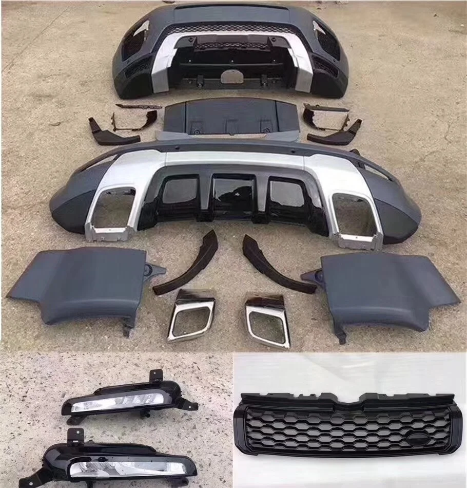For Range Rover Evoque 2011-2015 Upgrade To 2016-2018 Model Facelift Bodykit Dynamic Style Body Kit