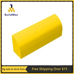 10Pcs MOC Parts 10314 Slope Curved 1 x 4 x 1 1/3 Compatible Bricks DIY Assmble Building Block Particle Kid Puzzle Brain Toy Gift